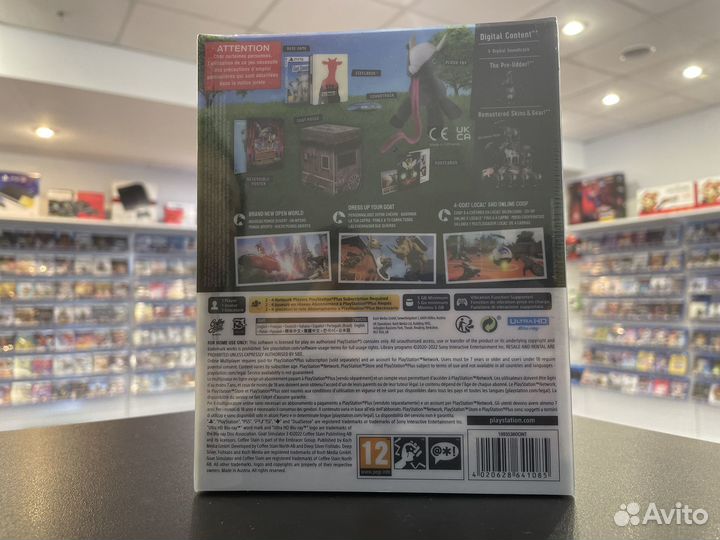 Goat Simulator 3 Goat Box Edition Steelbook PS5