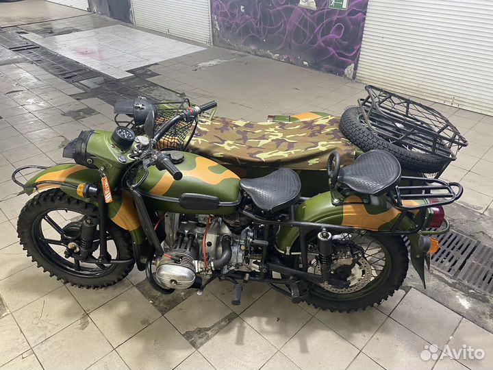 Урал турист 2wd с приводом на коляску