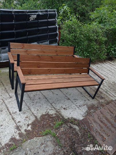 Скамья садовая лавка