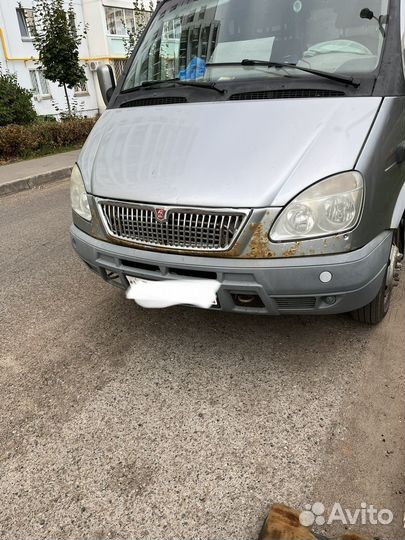 Бампер на газель