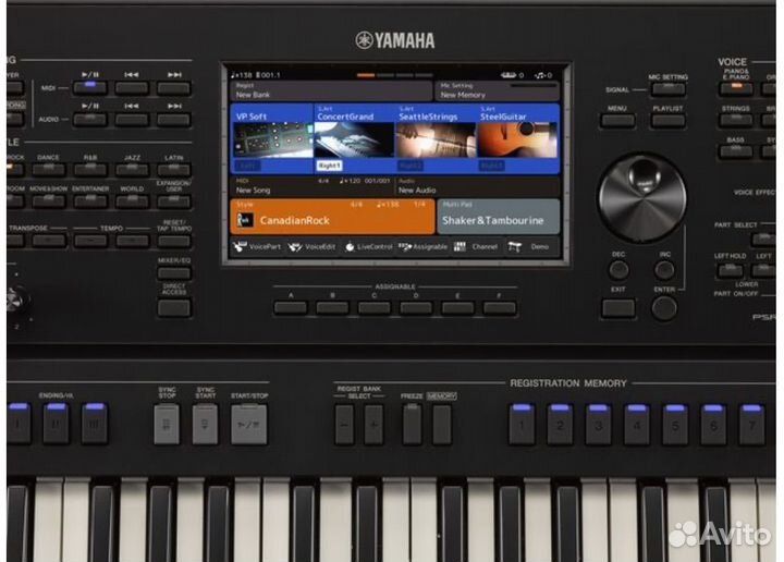 Новый синтезатор yamaha PSR-SX700
