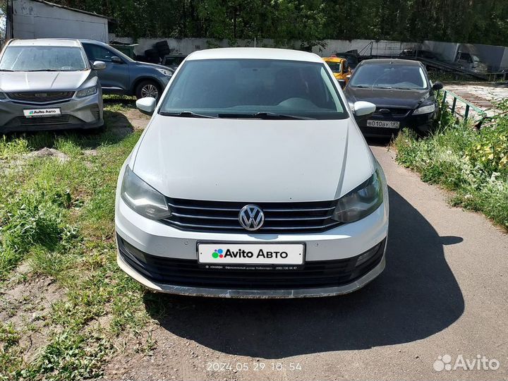 Volkswagen Polo 1.6 AT, 2018, 214 000 км