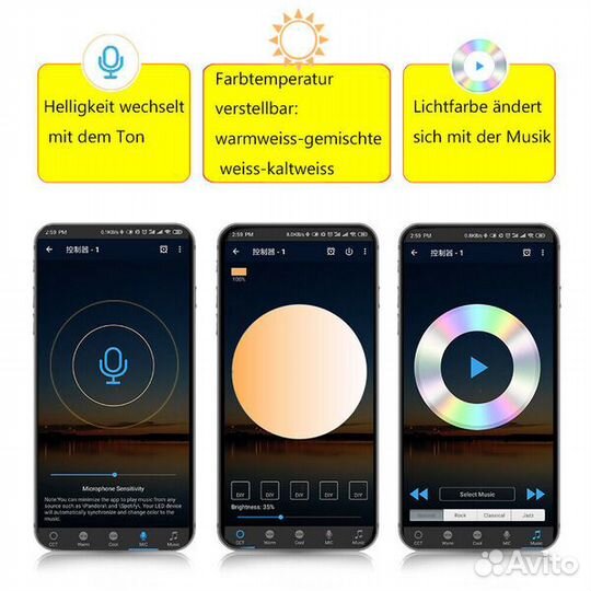 Контроллер LED ленты RGB (Bluetooth) (LDL33)