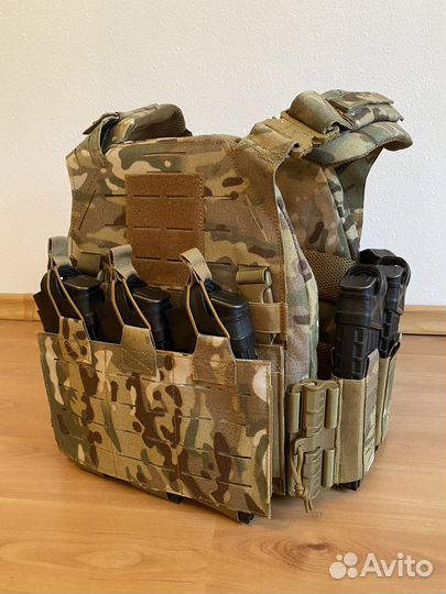 Бронежилет плитник, разгрузочный жилет (мультикам)