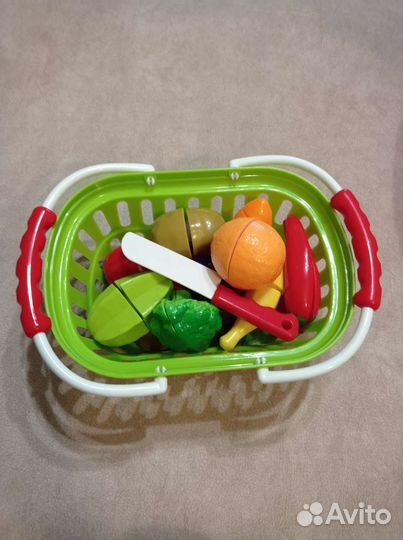 Развивающая игрушка/Тележка и продукты