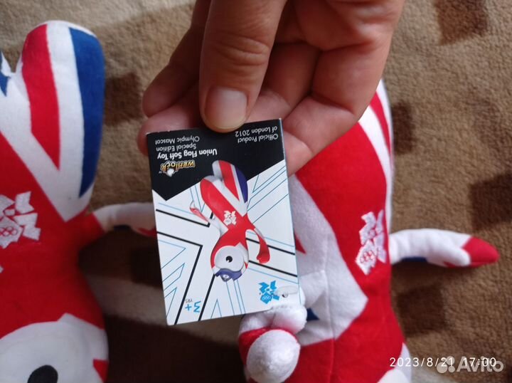 Мягкая игрушка талисман символ Олимпиады 2012