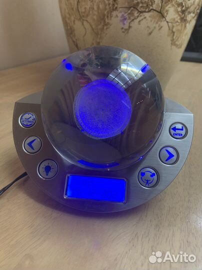 Магический шар для гаданий - часы с подсветкой