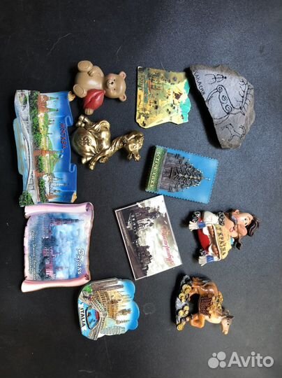 Магниты на холодильник 40 шт