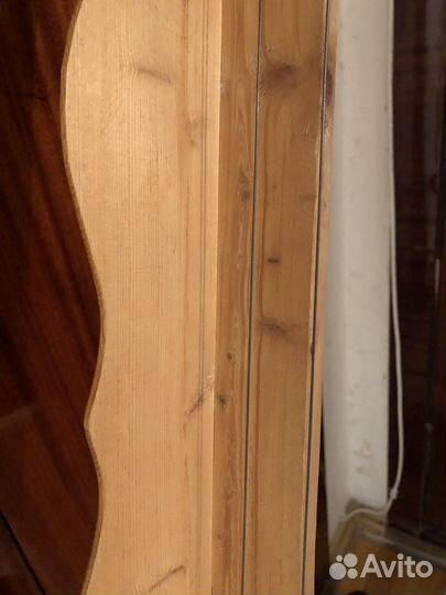 Карниз для штор деревянный бу