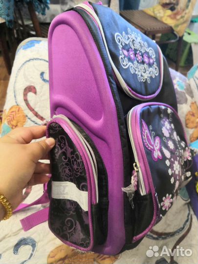 Рюкзак Новый 1-4класс. Девочке. Brauberg. Школьный