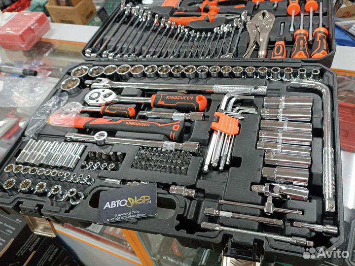 Набор инструментов 169 пр KingQueen