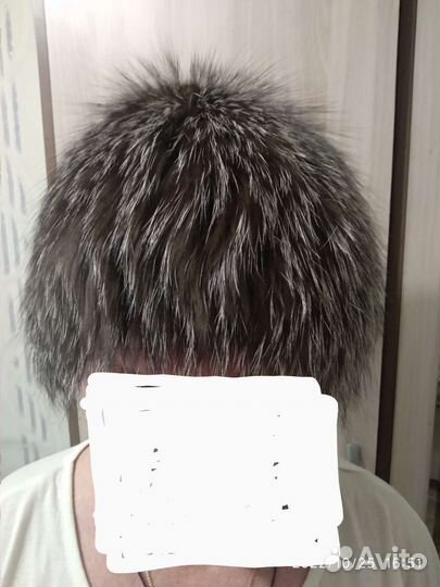 Шапка из чернобурки