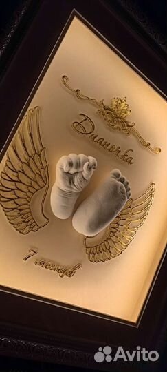 Слепки ручек и ножек