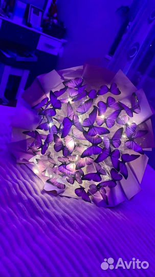 Букет со бабочкоми