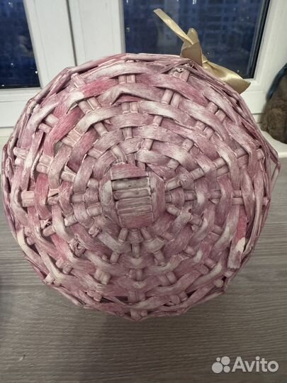 Корзина плетеная
