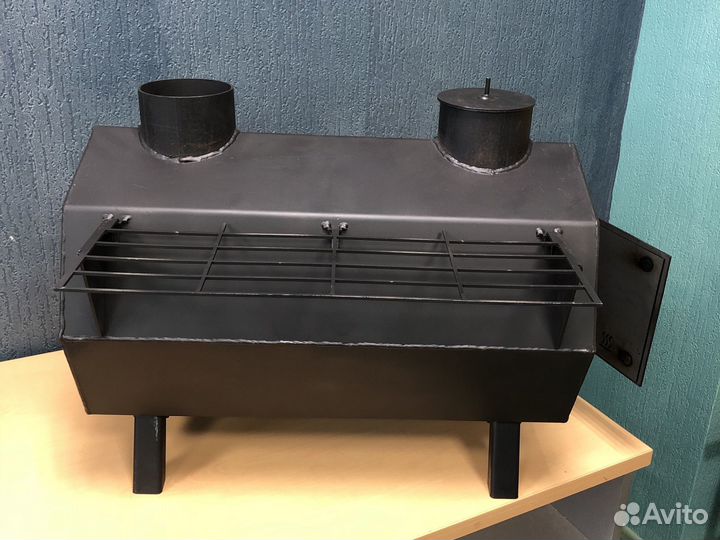 Печь на дровах