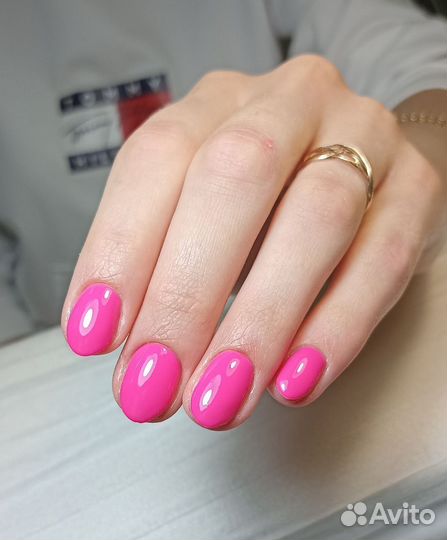 Маникюр, покрытие гель лак, наращивание