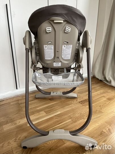 Стульчик для кормления chicco polly magic