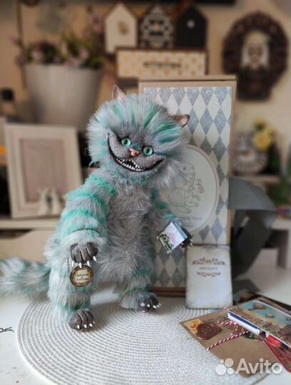 Игрушка из шерсти Чеширский Кот