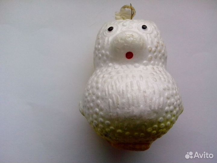 Елочные игрушки СССР пенопласт