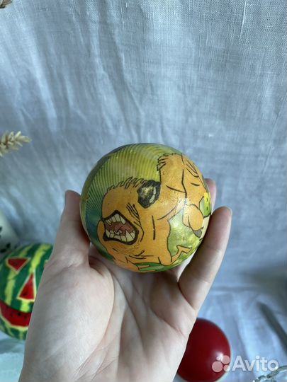 Мячик детский резиновый маленький б/у