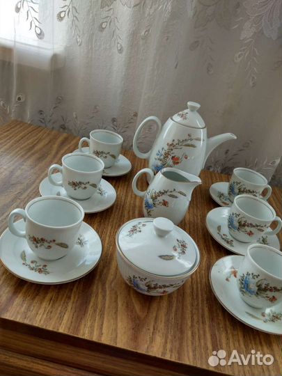 Сервиз кофейный гдр