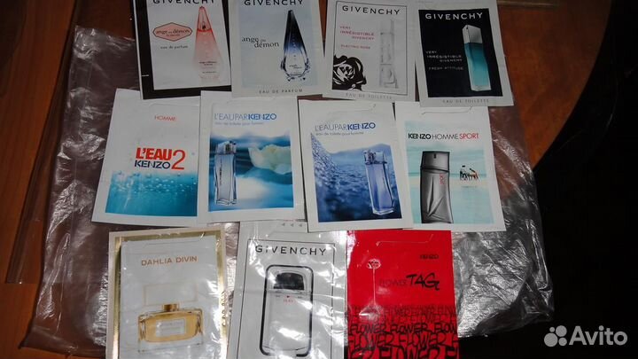 Конвертики Kenzo и Givenchy