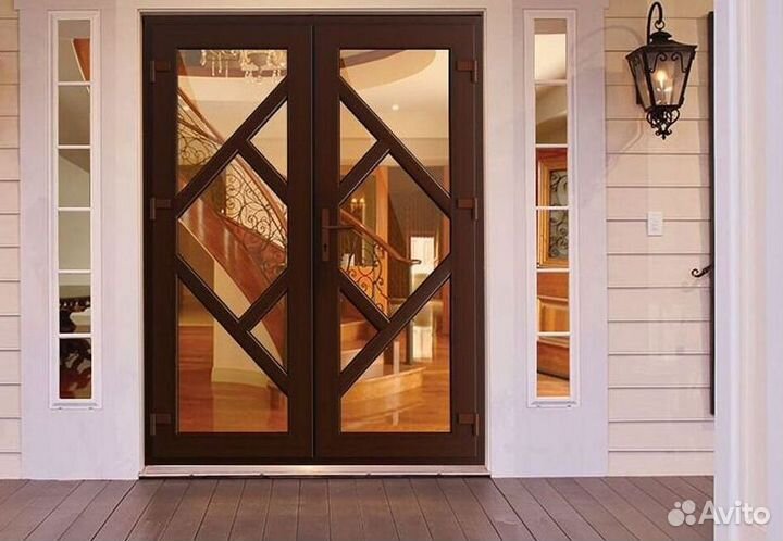 Пластиковые двери с установкой