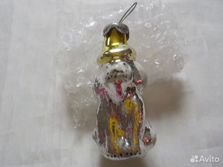 Елочные игрушки СССР собаки собачки песики