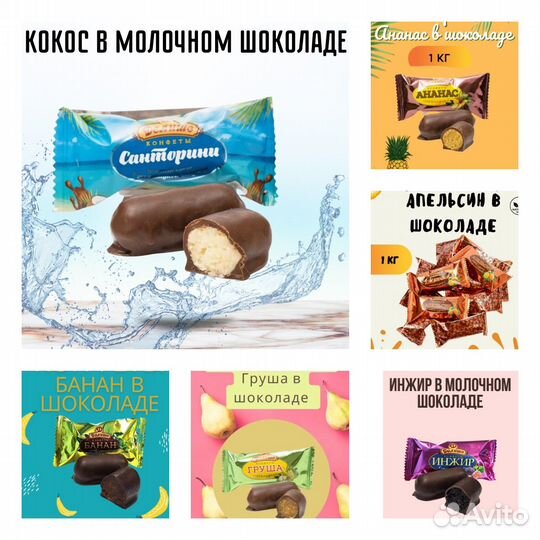 Конфеты оптом и розница
