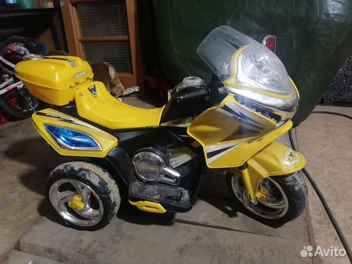 Детский электромотоцикл бу