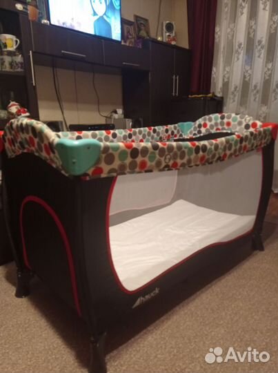 Детская кровать манеж с матрасом
