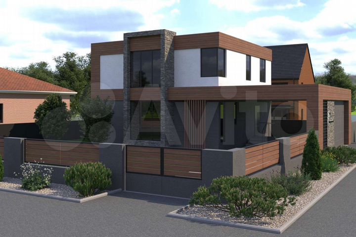 Дом 170 м² на участке 5 сот.