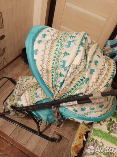 Коляска санки