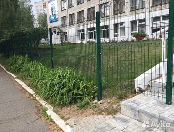 Сетка для забора 3d