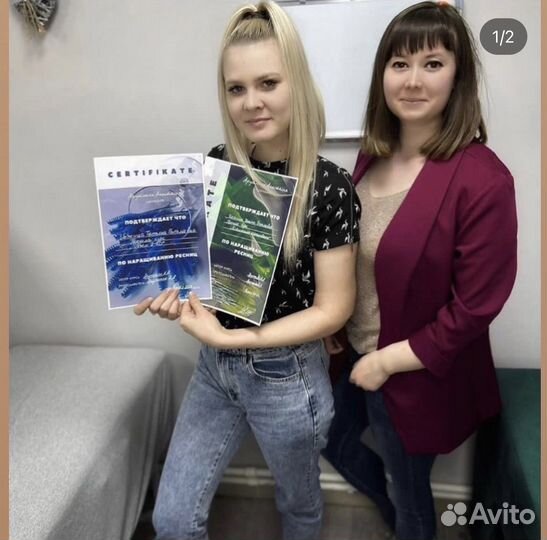 Обучение наращиванию ресниц