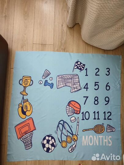 Фотофон пеленка для новорожденных