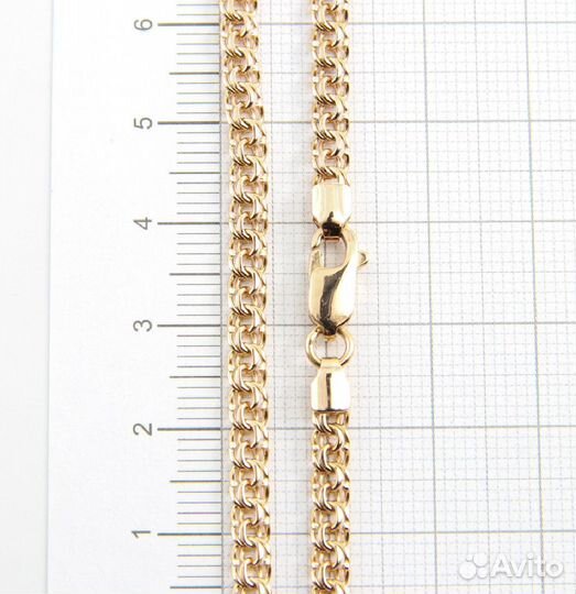 Новая золотая цепь 585 пробы