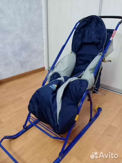 Детские санки коляска бу