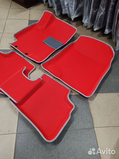 EVA коврики с бортами Kia Rio X-Line I (2017—20)