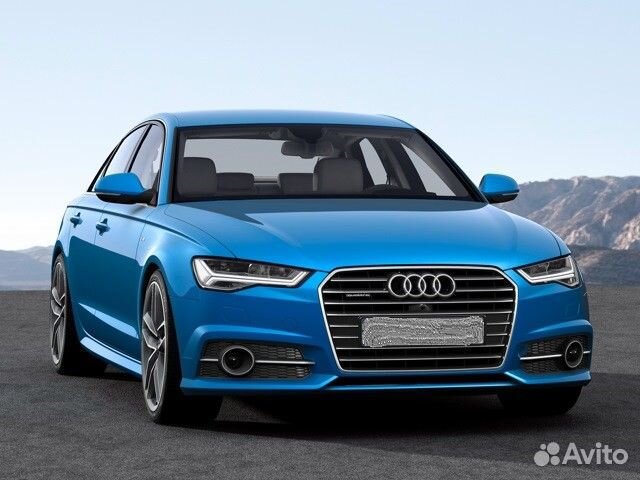 Плёнка для оклейки фар на автомобиле audi A6 (2015