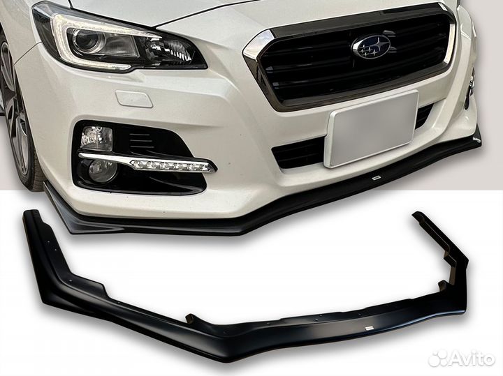 Передний сплиттер, губа для Subaru Levorg VM 14-17