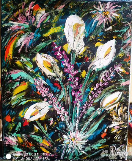 Картина маслом на холсте