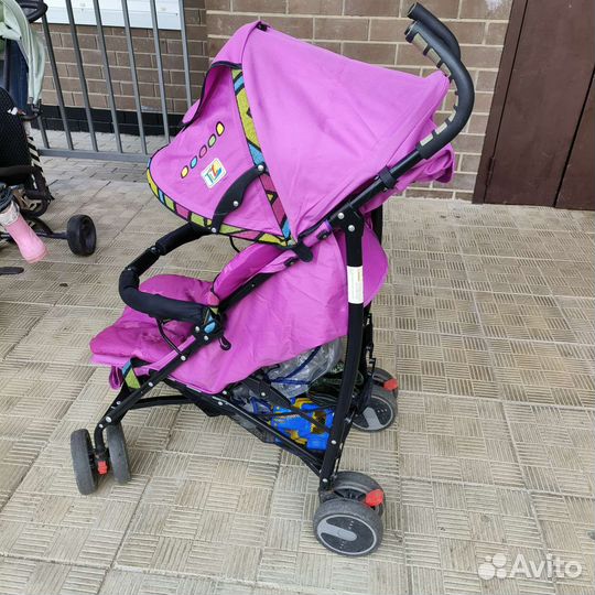 Прогулочная коляска трость tizo с положениемдлясна