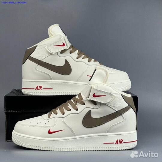 Кроссовки Nike Air Force 1 High (с мехом) (Арт.12390)