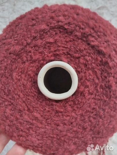 Пряжа бобинная итальянская, букле