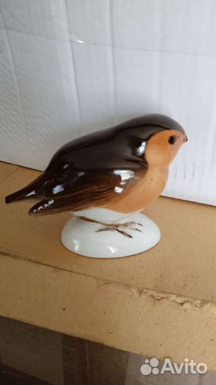 Статуэтки 2 птички фарфор СССР