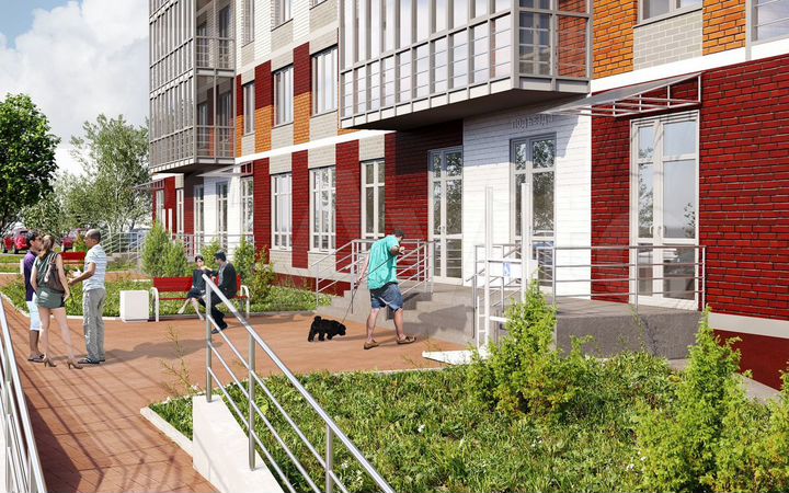 3-к. квартира, 91,6 м², 2/12 эт.