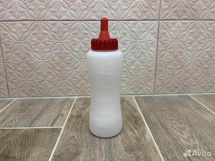 Поилка бутылка для поения 600 мл