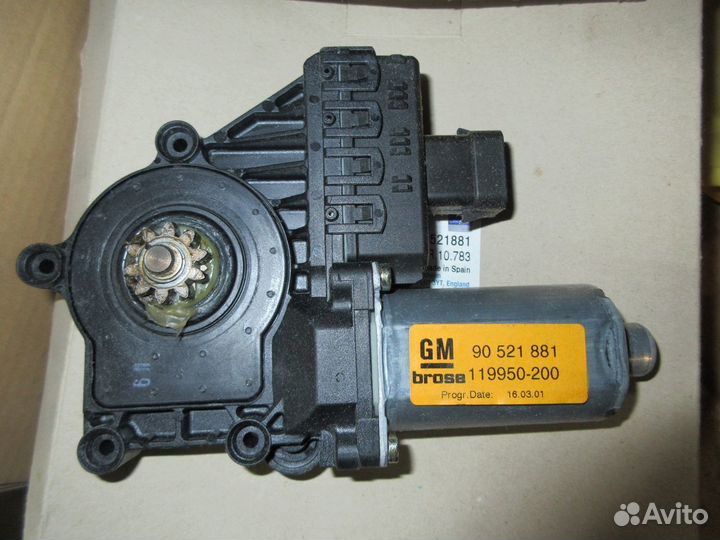 Моторчик стеклоподъемника Opel Astra G Zafira A